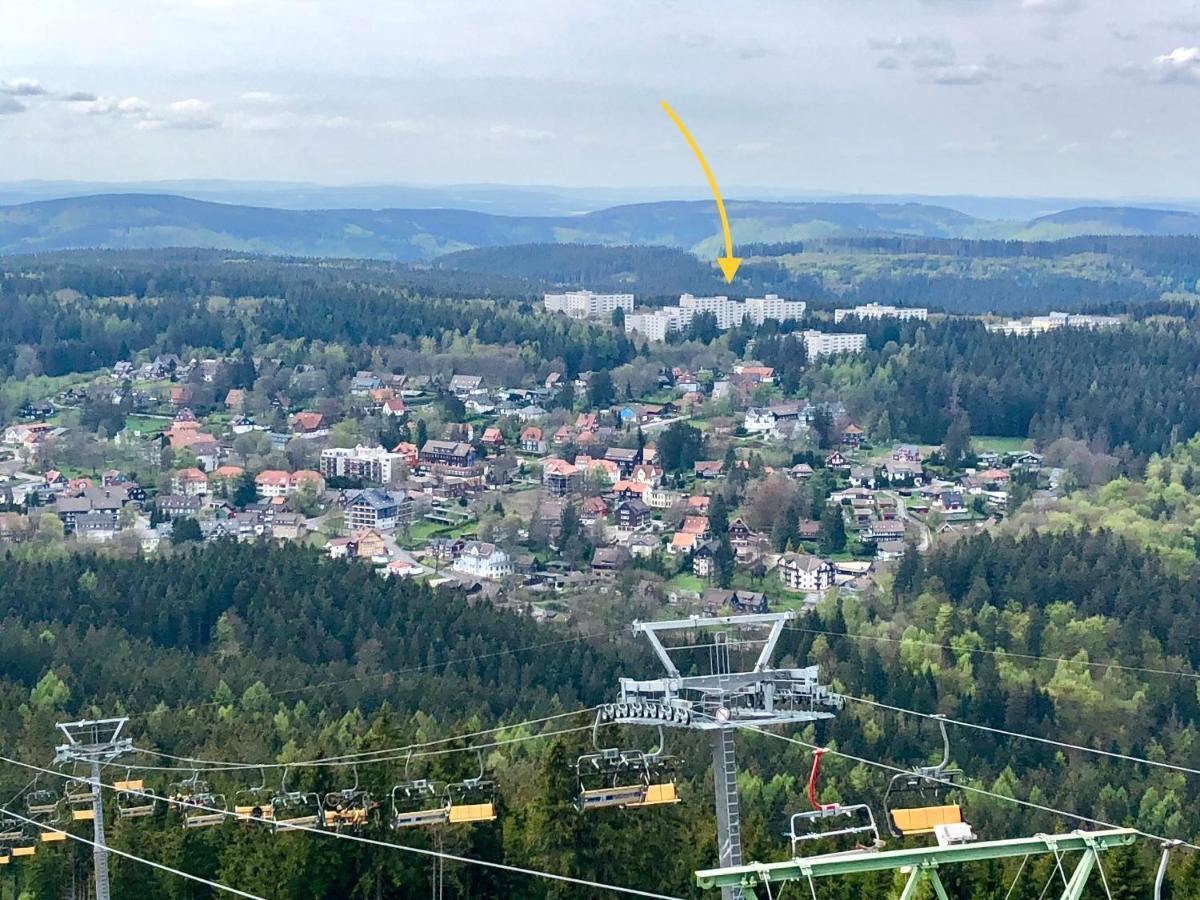 Bocksbergglueck In Hahnenklee, Endreinigung, Bezogene Betten, Handtuecher Inklusive Apartment Goslar Bagian luar foto